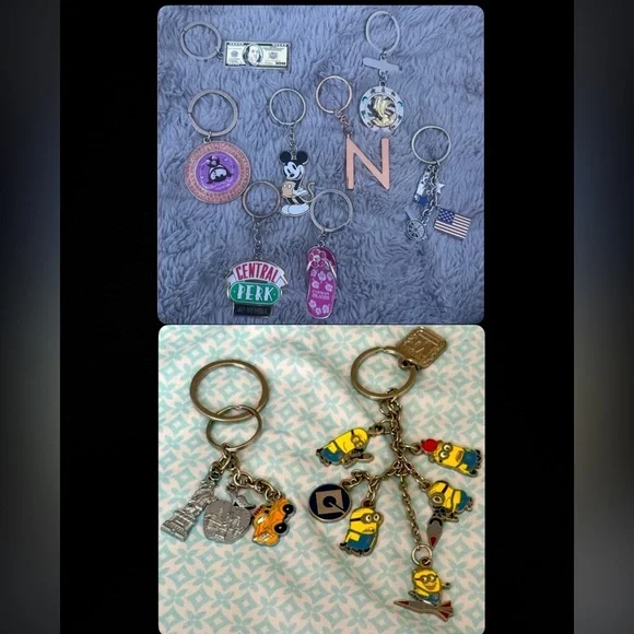 Assorted Keychains (10 Count) - Picture 1 of 12